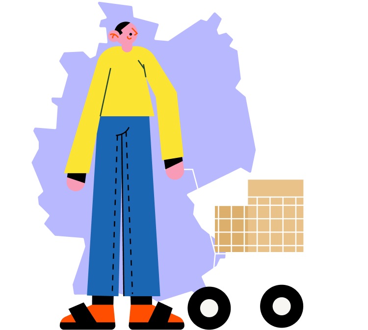 Person With Cart image